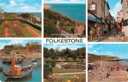 72614789 Folkestone The Leas Lower Sand Gate Road High Street The Harbour Kingsn - Andere & Zonder Classificatie