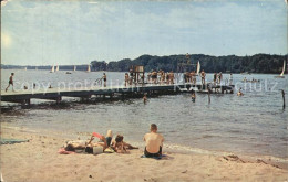 72597419 Michigan Lakeside Beach At Spring Lake - Autres & Non Classés