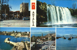 72597329 Antalya Hafen Panorama Turm Wasserfall Antalya - Turquia
