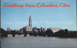 72595376 Ohio Columbus Skyline Scioto River - Sonstige & Ohne Zuordnung