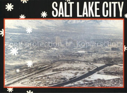 72590510 Salt_Lake_City Fliegeraufnahme In Winter-Time - Sonstige & Ohne Zuordnung