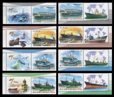 North Korea 2013 Mih. 6033/36 Ships (with Labels) MNH ** - Korea, North