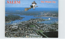 72583051 Salem_Massachusetts The Witch City Aerial View - Other & Unclassified