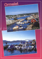 72580107 Ormelet Panorama Hafenpartien Ormelet - Noorwegen