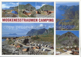 72576496 A Lofoten Moskenesstraumen Camping Kueste Fliegeraufnahme A Lofoten Ins - Norvège