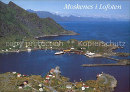 72576492 Moskenes Panorama Kueste Fliegeraufnahme Norwegen - Noruega