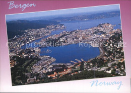 72576433 Bergen Norwegen Fliegeraufnahme Bergen - Norwegen