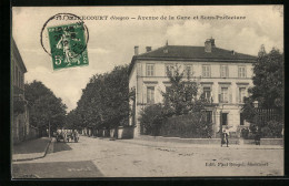 CPA Mirecourt, Avenue De La Gare Et Sous-Prefecture  - Mirecourt
