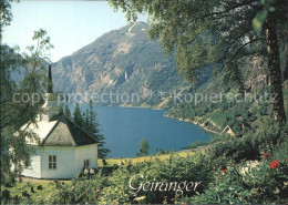 72576395 Geiranger Kirke Kirche Fjord Geiranger - Norvège