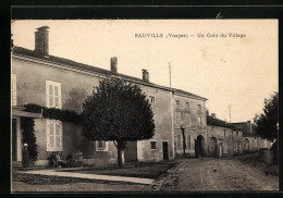 CPA Sauville, Un Coin Du Village  - Autres & Non Classés