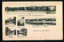 AK Aeschach, Gasthaus Jungfern Burgkeller, Schwiezerhof, Langenweg  - Other & Unclassified