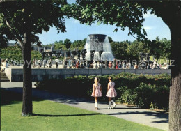 72564277 Oslo Norwegen Vigeland Sculpture Park With The Fountain Oslo - Norwegen