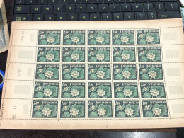 Sheet Vietnam South Stamps Before 1975(1$50 Mid Autumn Festival 1965) 1 Pcs25 Stamps Quality Good - Vietnam