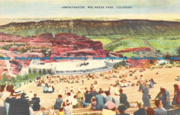R058854 Amphitheatre. Red Rocks Park. Colorado. O. Roach. Elmer C. Clark - Monde