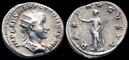 Gordian III AR Antoninianus Pax Standing Half-left - L'Anarchie Militaire (235 à 284)