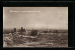 AK Torpedoboote Bei Schwerem Wetter In Der Nordsee  - Oorlog