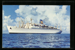AK Passagierschiff SS Mariposa Auf Ruhiger See  - Steamers