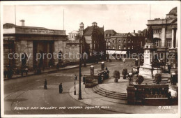 71941047 Hull UK Ferens Art Gallery Victoria Square Monument Valentine's Post Ca - Other & Unclassified