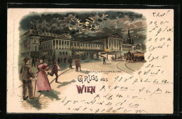 Lithographie Wien, Reichsrathsgebäude  - Other & Unclassified