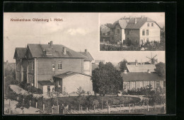 AK Oldenburg I. Holst., Ansicht Des Krankenhauses  - Oldenburg (Holstein)