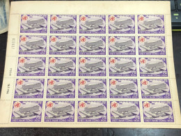 Vietnam South Sheet Stamps Before 1975(0$ 50 World Health Organization1966) 1 Pcs25 Stamps Quality Good - Vietnam