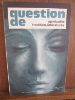 Question De Spiritualité Tradition Littératures N21er Trimestre - Other & Unclassified