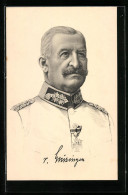 AK Heerführer General Der Infanterie Von Linsingen  - Guerre 1914-18