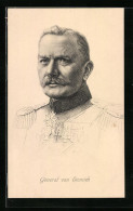 AK Heerführer General Von Emmich In Uniform  - Guerre 1914-18