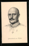 AK Heerführer Generaloberst Von Moltke In Uniform  - Guerre 1914-18