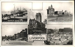 71911785 Liverpool Waterfront Entrance Mersey Tunnel Cathedral  Liverpool - Other & Unclassified