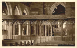 71911741 Minehead West Somerset Dunster Church Nave Rood Screen  - Autres & Non Classés