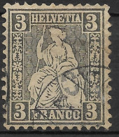 SWITZERLAND Yv# 34 Used VF - Used Stamps