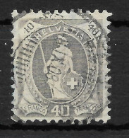 SWITZERLAND Yv# 109 USED - Used Stamps