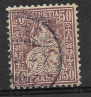 SWITZERLAND Yv# 56 USED Cetified At Back S.BRUN - Usados