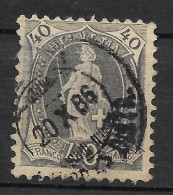 SWITZERLAND Yv# 83 Used With A Little Thin - Usati