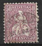 SWITZERLAND Yv# 48 USED A Little Oxide - Usados
