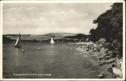 10990088 Salcombe & Malborough Fishermanns Cove Schiff South Hams - Autres & Non Classés