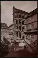 Fotografie Brück & Sohn Meissen, Ansicht Torgau / Elbe, Innenhof Des Schloss Hartenfels, Wendelstein  - Orte