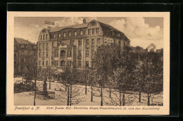 AK Frankfurt A. M., Hotel Baseler Hof-Christliches Hospiz, Wiesenhüttenplatz  - Frankfurt A. Main
