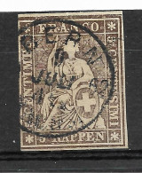 SWITZERLAND Yv# 26 USED VF - Used Stamps