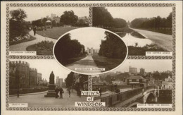 10985975 Windsor_Castle Castle Alexandra Gardens Copper Horse Bridge - Autres & Non Classés