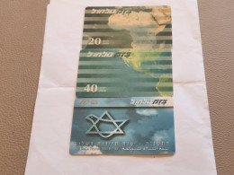 ISRAEL-(BZ-137-138)-"TELEHUL"-(20,40UNITS)+(BZ-141)-1994 JERUSALEM BUSINESS CONFERENCE+10CARD PREPIAD FREE - Israele