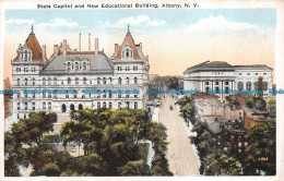 R058934 State Capitol And New Educational Building. Albany. N. Y - Wereld
