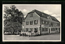 AK Geisenheim A. Rh., Hotel Und Weinhaus Zur Post  - Autres & Non Classés
