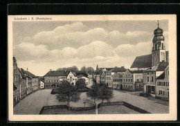 AK Griesbach I. R., Marktplatz Aus Der Vogelschau  - Other & Unclassified