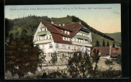 AK Menzenschwand, Hotel Und Kurhaus Adler  - Other & Unclassified