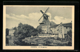 AK Emden, Windmühle Am Burggraben  - Emden