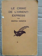 - Le Crime De L'Orient-Express Le Masque - Other & Unclassified