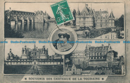 R059067 Souvenir Des Chateaux De La Touraine. Multi View. 1908 - World