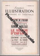 Le Voleur D'enfants Comédie En 3 Actes Et Un épilogue De Jules Supervielle... Paris Théâtre De L'Oeuvre 15 Octobre 1948 - Autres & Non Classés